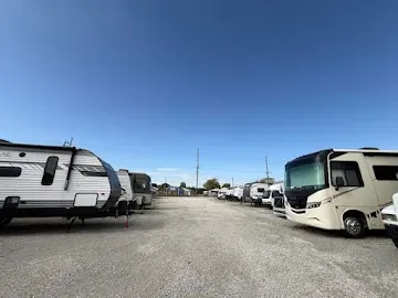 RVs parking at facility 